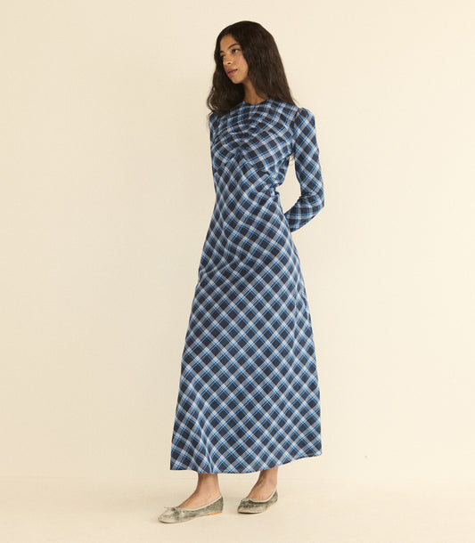 BEGONIA DRESS -- VALMONT PLAID