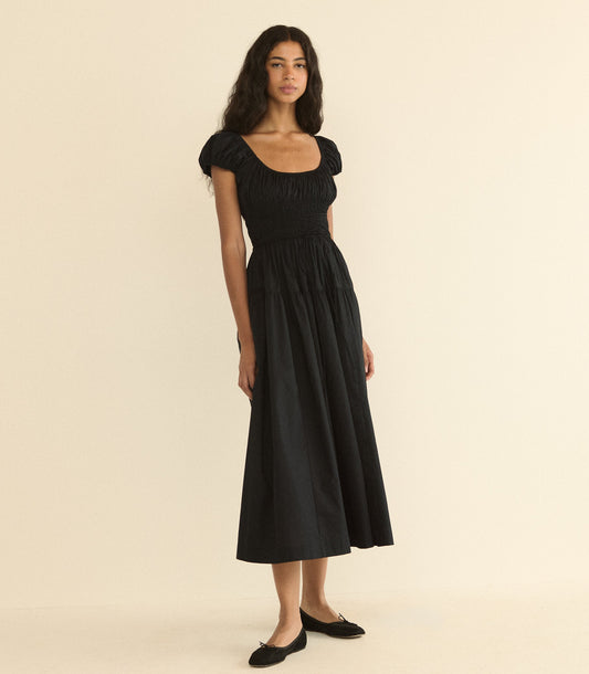 QUINELLE DRESS -- BLACK